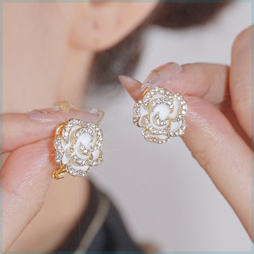 (30% OFF) Rose Flower Earring | Earrings for Girls and Women