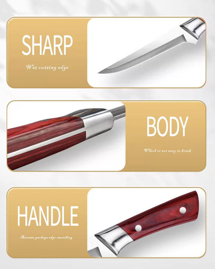 (HOT DEAL) German Special Boning Knife High Quality Sharp Stainless Steel
