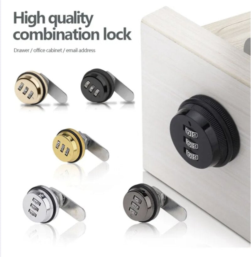 (30% OFF) 3-digit Combination Mailbox Lock