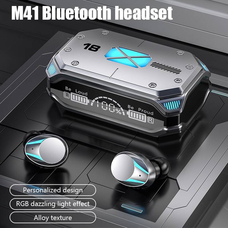 (30% OFF) M41 TWS Bluetooth Earphones Hifi Stereo Music Noise Reduction Waterproof Earbuds