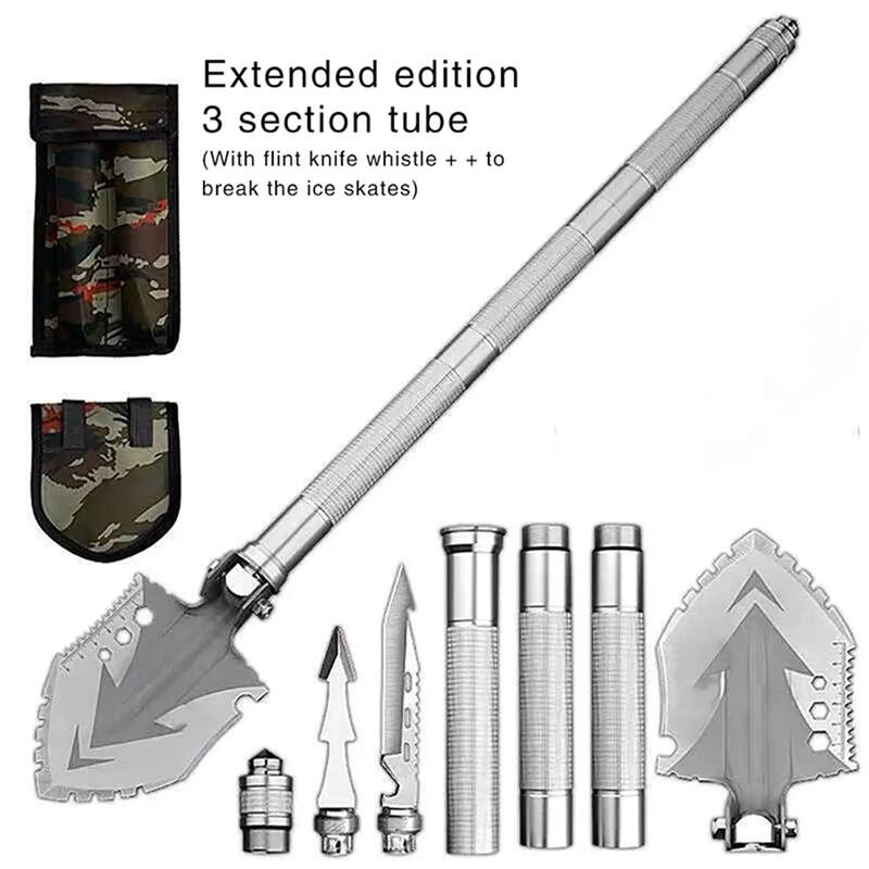 (30% OFF) Portable Manganese Steel Military Shovel