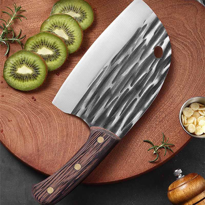 (30% OFF) Handmade Forged Meat Cleaver Chopping Butcher Knife