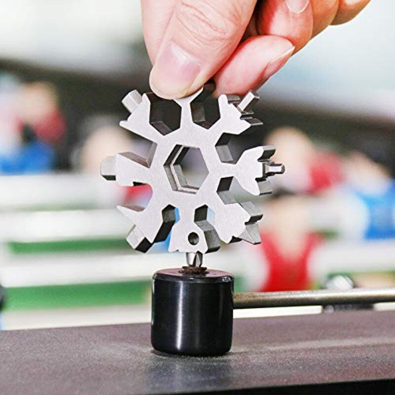 (Free Shipping) 18-IN-1 Snowflake Multitool