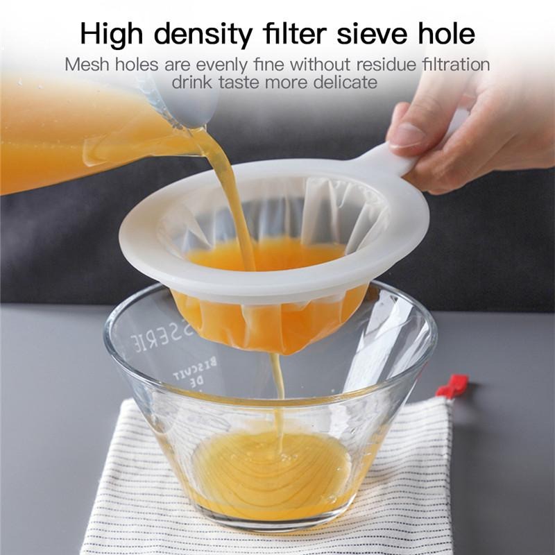 (Free Shipping) Multifunctional Juice Soy Milk Drug Residue Filter Screen