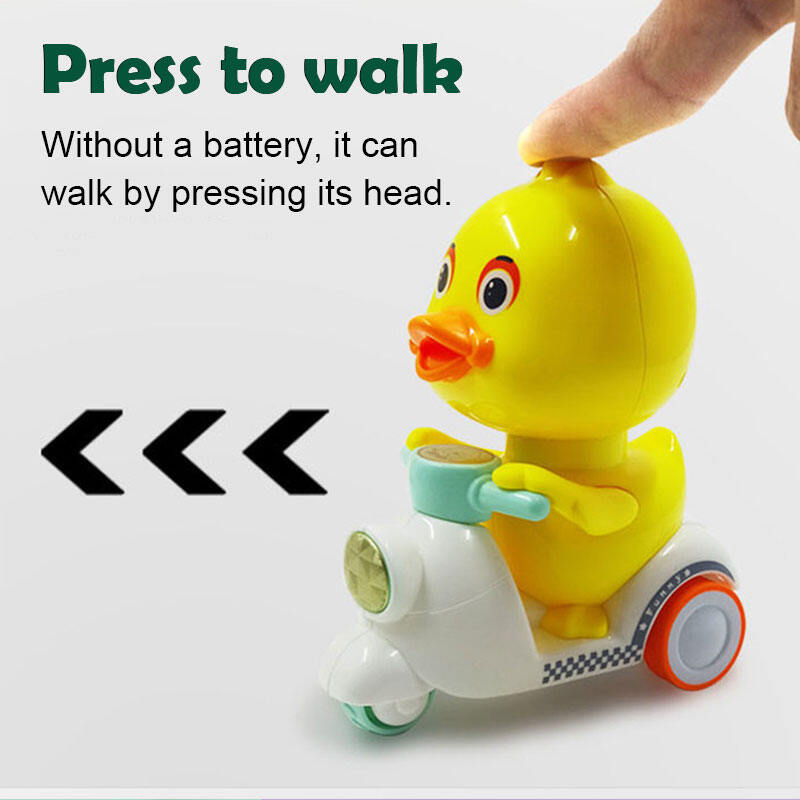 (30% OFF) Press & Go Friction Duck Toy
