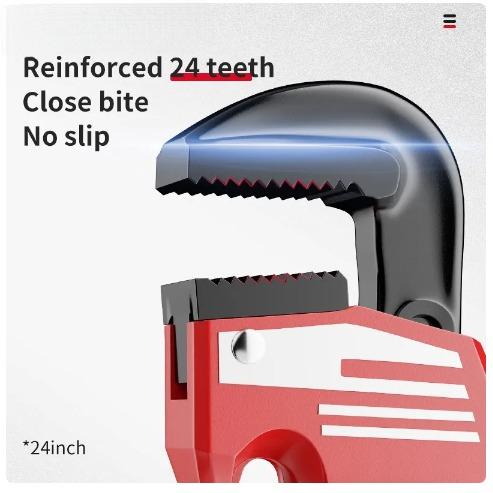(30% OFF) Heavy-Duty Pipe Wrench