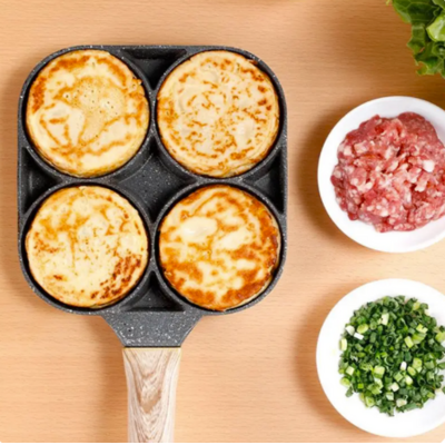 (30% OFF) Non-stick Pan With 4 Compartments