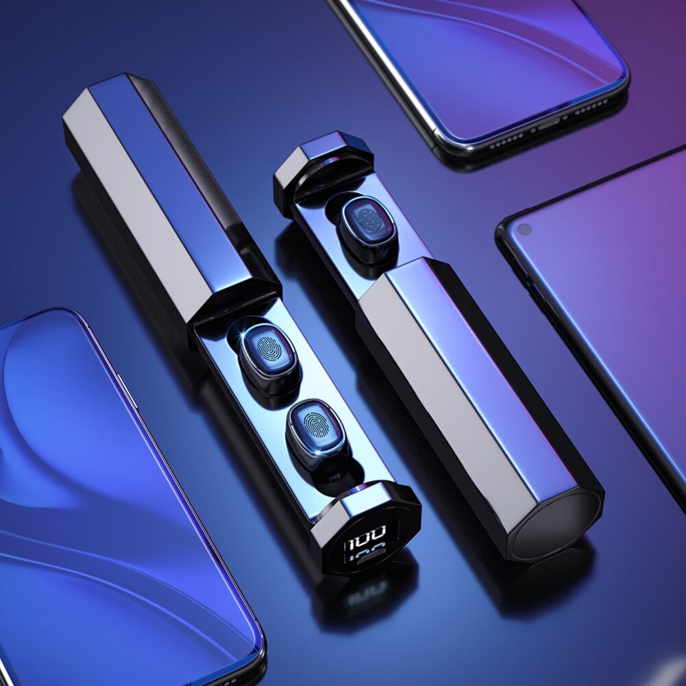 (30% OFF) TWS Wireless Earphones Bluetooth 5.0 HIFI Sounds Headset Sport Waterproof