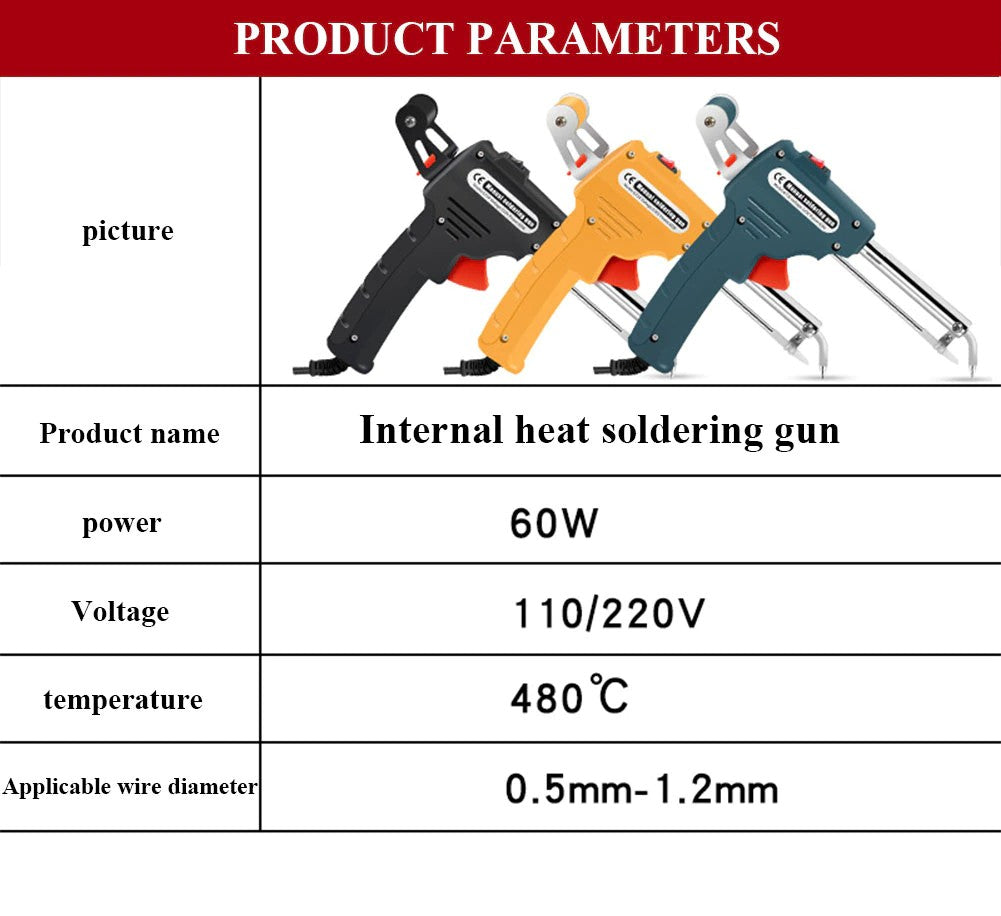 (30% OFF) Internal Heat Soldering Gun