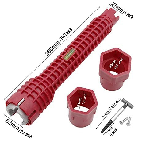 (Free Shipping) Flume Wrench Plumbing Set