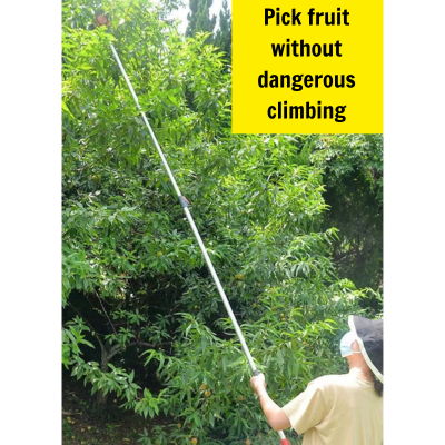 (30% DISCOUNT ) Convenient and safe high-altitude fruit picking stick, made of super durable high-quality carbon steel.