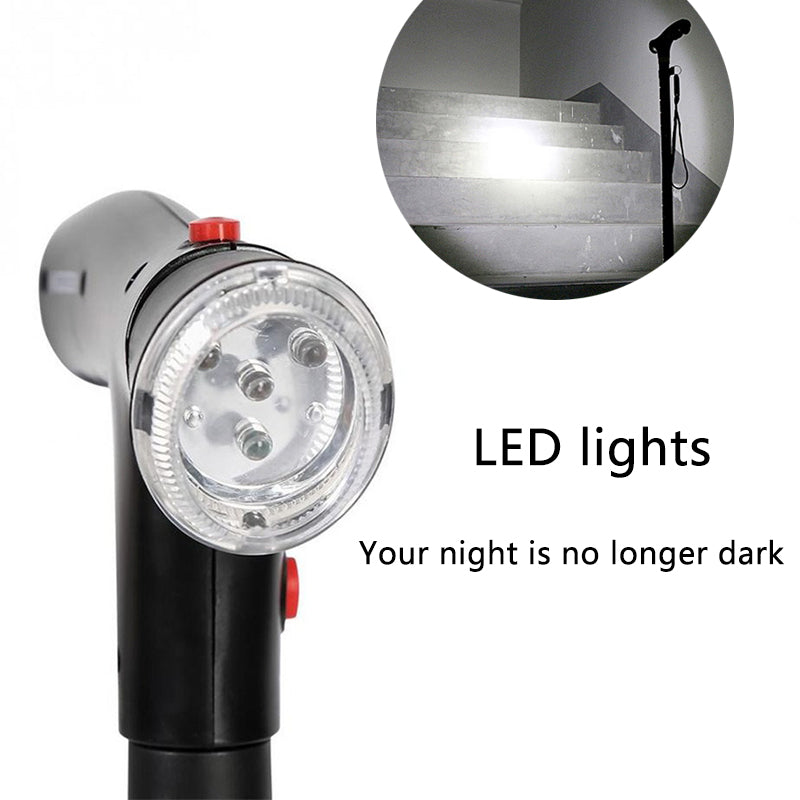 (30% DISCOUNT) Folding LED Lighted Walking Stick