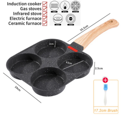 (30% OFF) Non-stick Pan With 4 Compartments