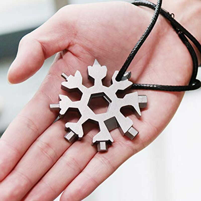 (Free Shipping) 18-IN-1 Snowflake Multitool