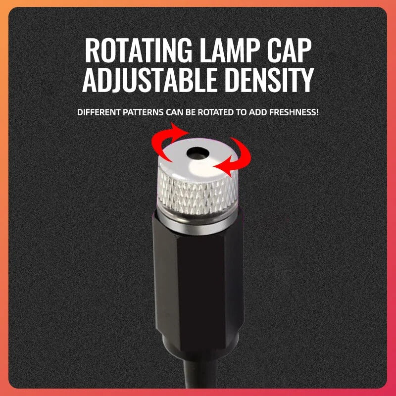 (Free Shipping) USB Light Car Star Projector