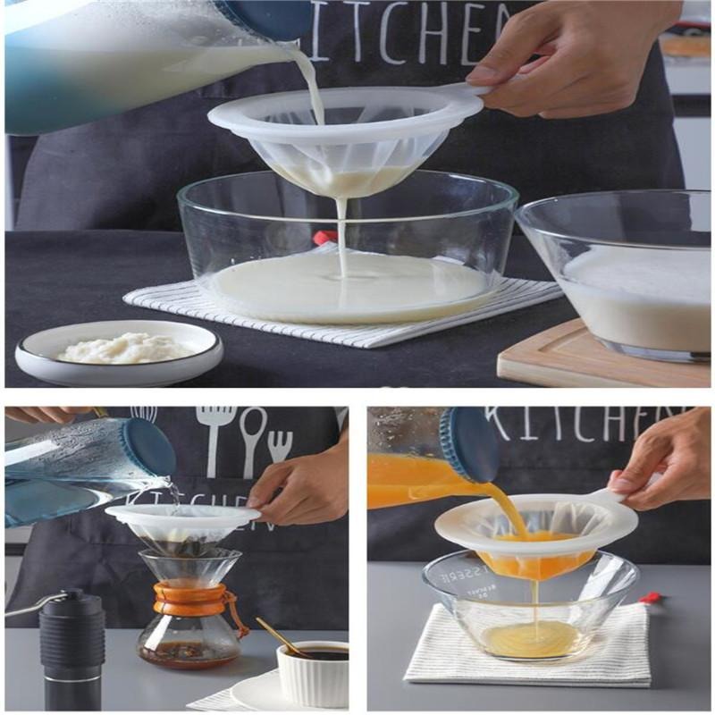 (Free Shipping) Multifunctional Juice Soy Milk Drug Residue Filter Screen