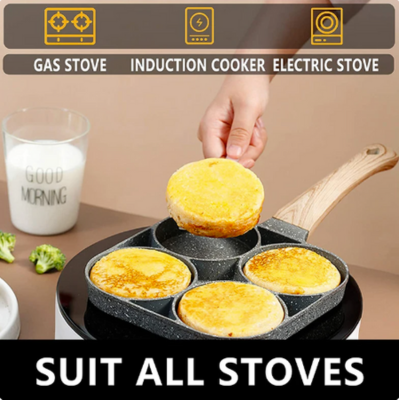 (30% OFF) Non-stick Pan With 4 Compartments