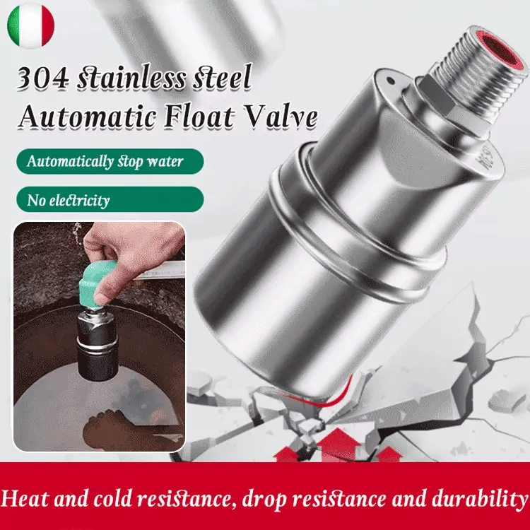 (30% DISCOUNT) Completely Automatic Water Level Control Floating Valve 304 Stainless Steel