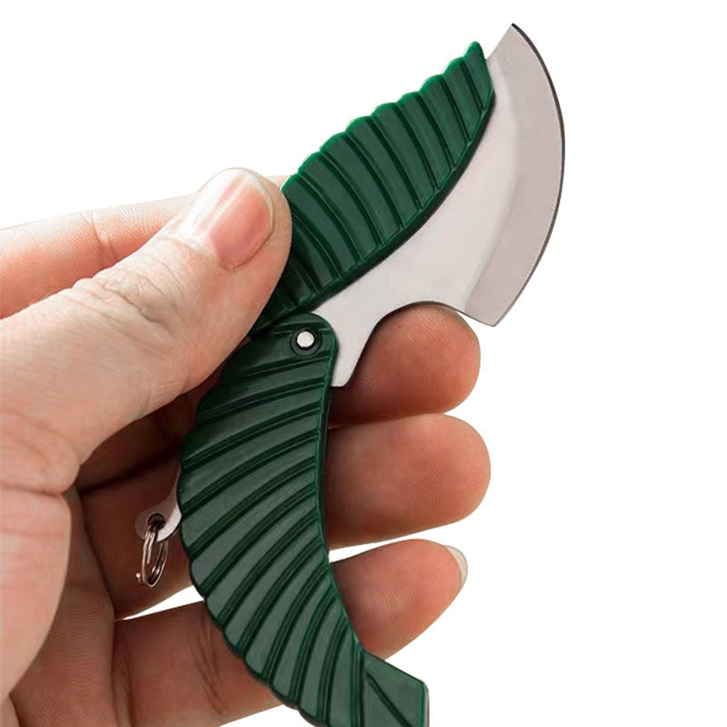 (30% OFF) Multifunction Folding Knife Leaf Shape
