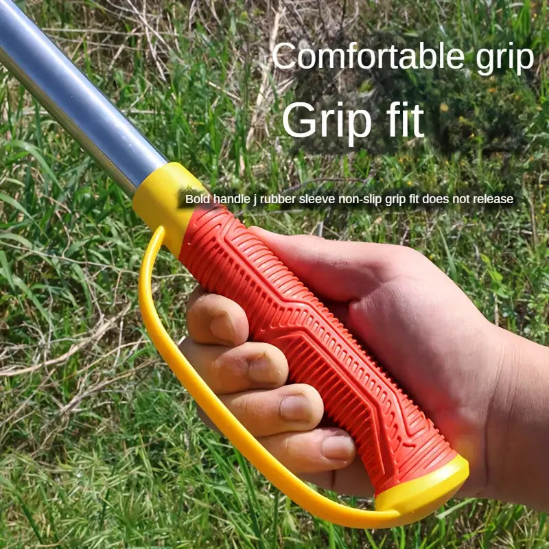 (30% DISCOUNT ) Super sharp agricultural sickle for cutting wheat, corn, and long metal-handled grass