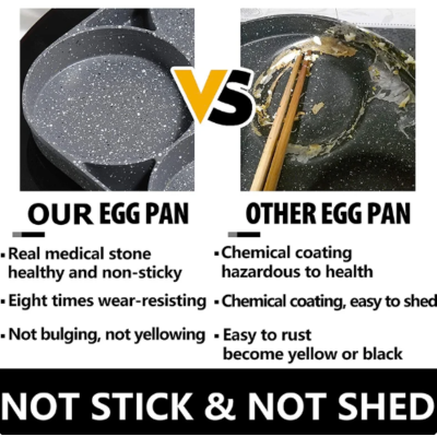 (30% OFF) Non-stick Pan With 4 Compartments