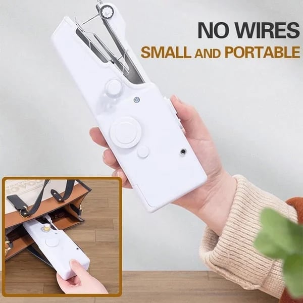 (30% DISCOUNT ) Portable Handheld Sewing Machine