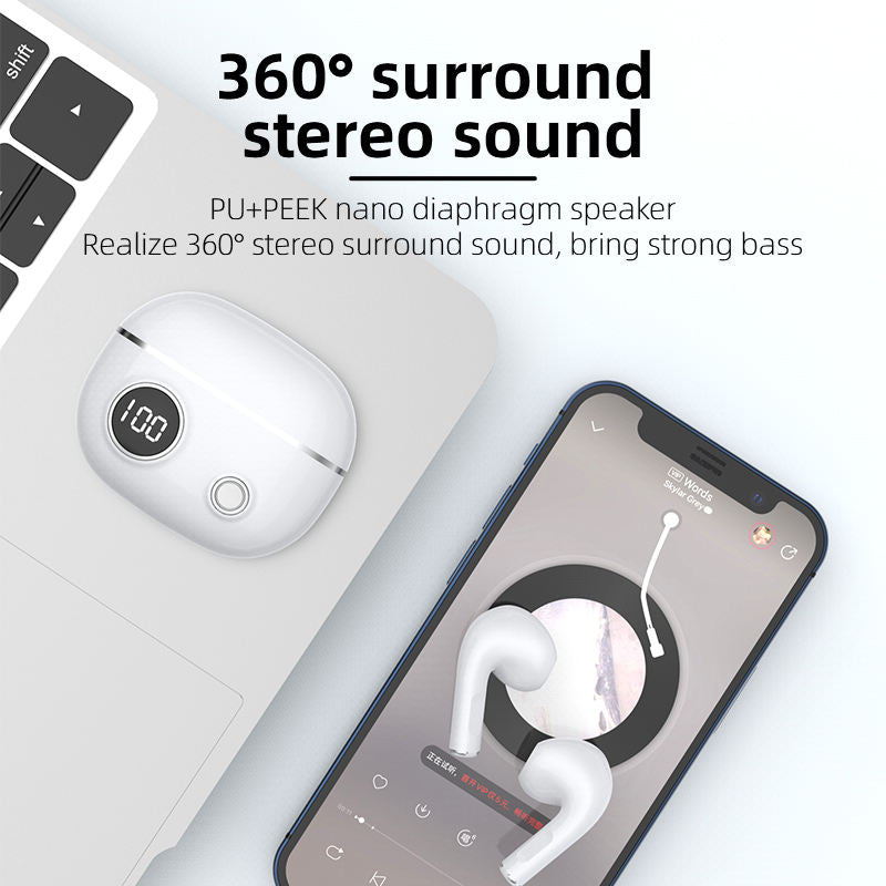 (30% OFF) Pro13 TWS Bluetooth Headset waterproof, anti-noise, LED display