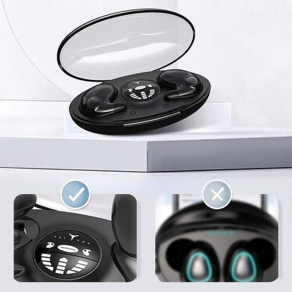 (30% OFF) Invisible Sleep Wireless Earphone IPX5 Waterproof, Double Noise Cancelling