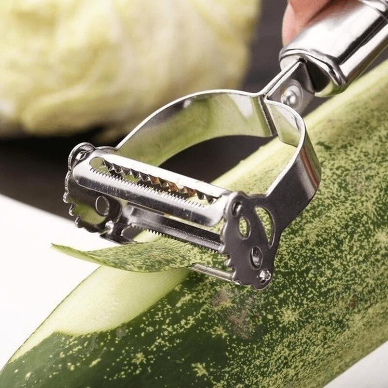 (30% OFF) Stainless Steel Dual Blade Vegetable Peeler