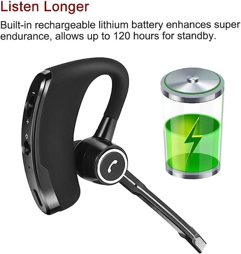 (HOT DEAL) V8s Bluetooth Single Earphone