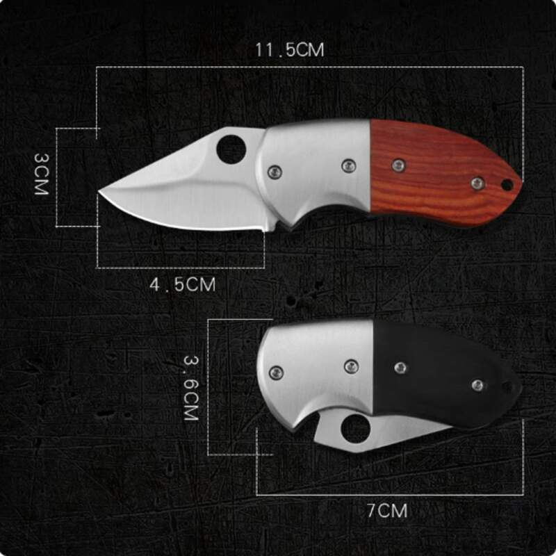 (30% OFF) JAPANESE Mini Pocket Knife | Super Sharp, Compact Titanium Steel
