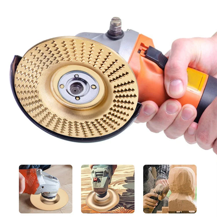 (30% DISCOUNT ) Carbon Steel Wood Grinding Disc Set