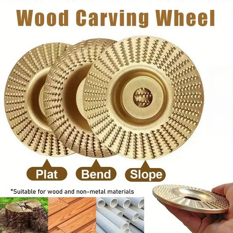 (30% DISCOUNT ) Carbon Steel Wood Grinding Disc Set
