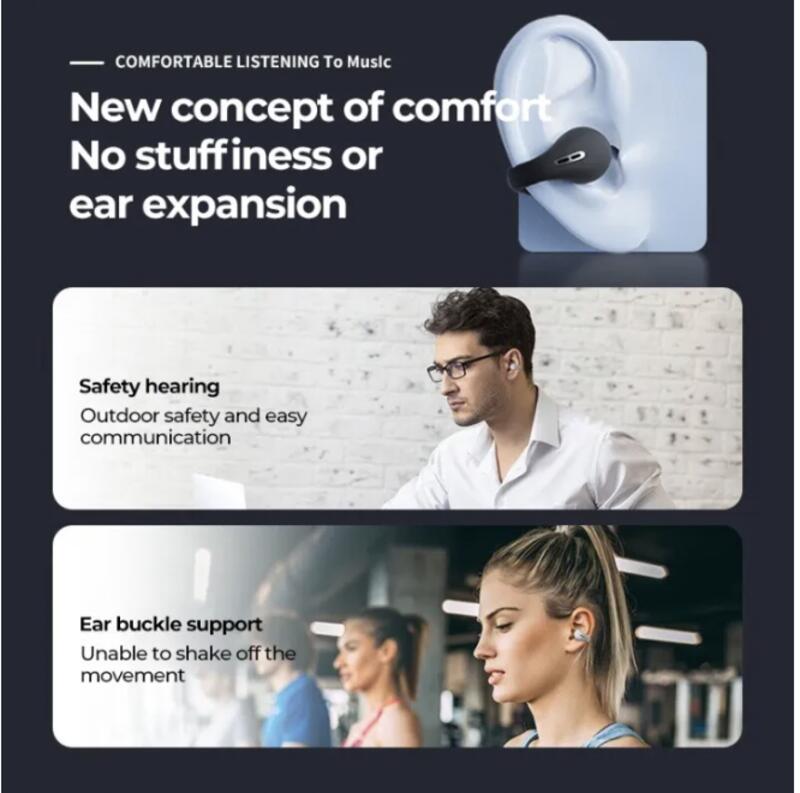 (Free Shipping) New Generation Bone-conduction Earphone