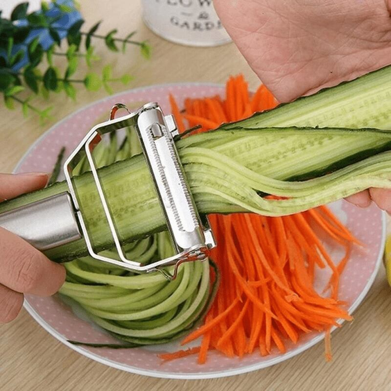 (30% OFF) Stainless Steel Dual Blade Vegetable Peeler