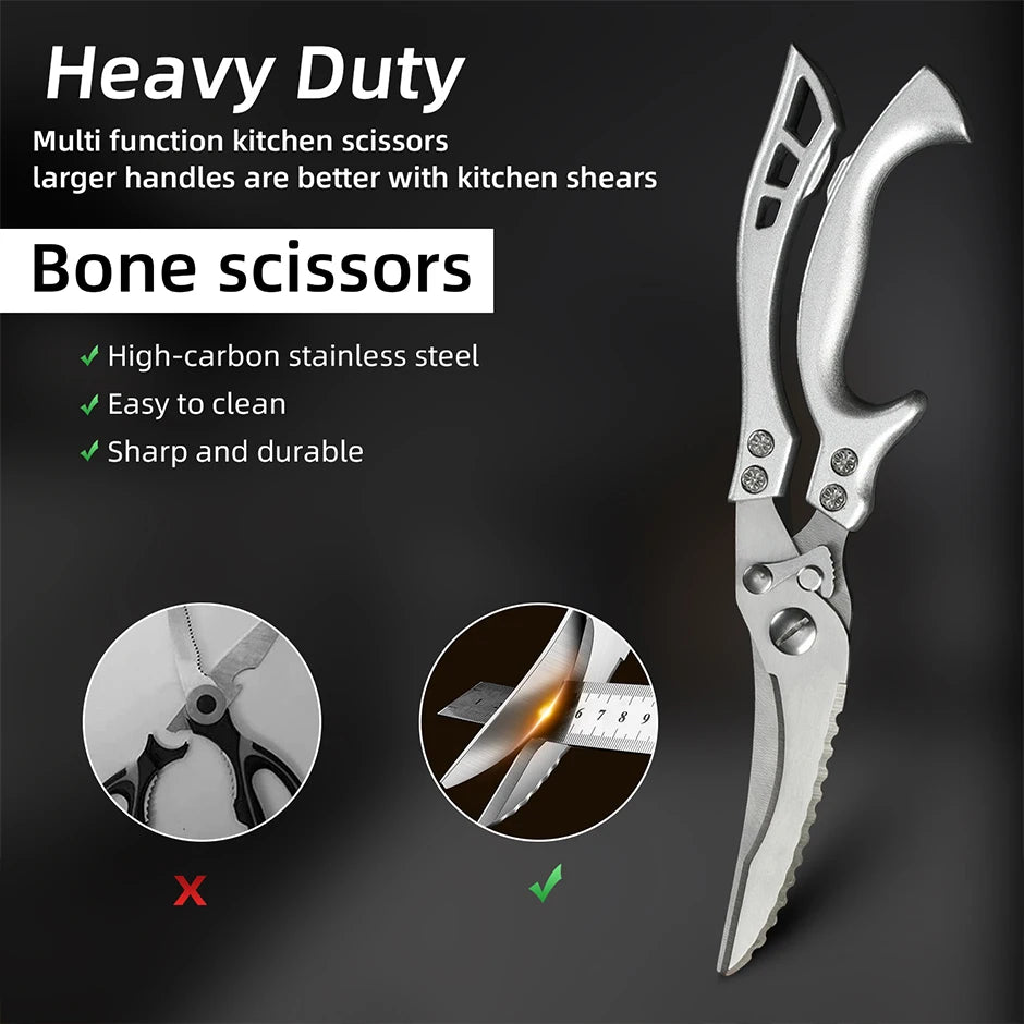 (30% DISCOUNT ) Multifunctional Kitchen Scissors