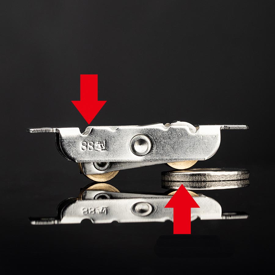 (30% OFF) Stainless steel door/window wheel