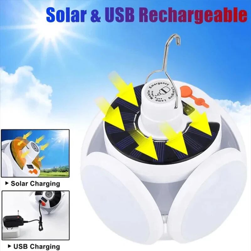 (30% OFF) Solar Emergency Charging Lamp