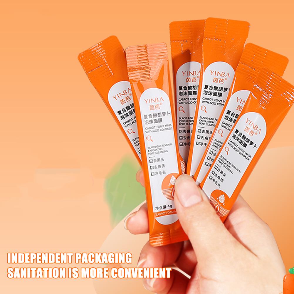 (HOT DEAL) Carrot Foam Mask
