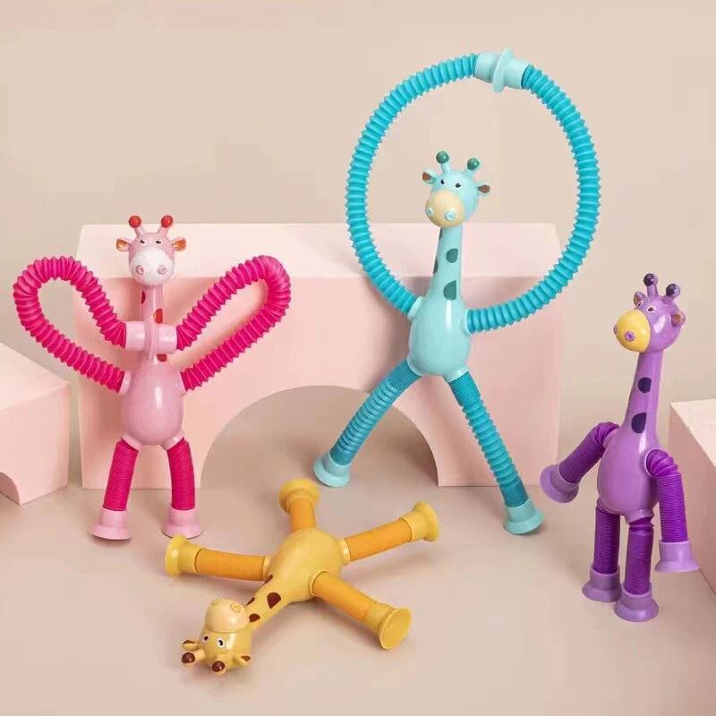 (30% OFF) Giraffe Toy With Suction Cup