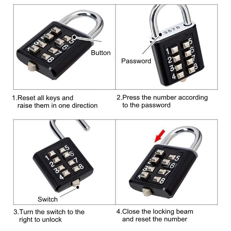 (30% OFF) Mini Digital Padlock