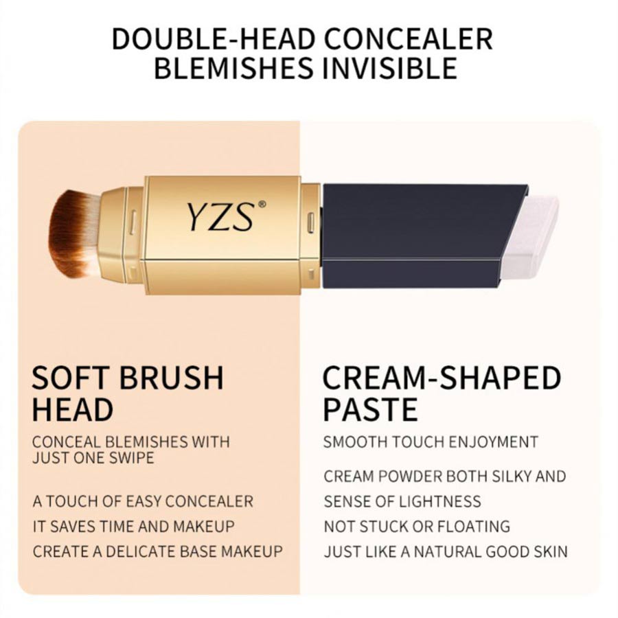 (FREE SHIPPING) Double-head concealer stick