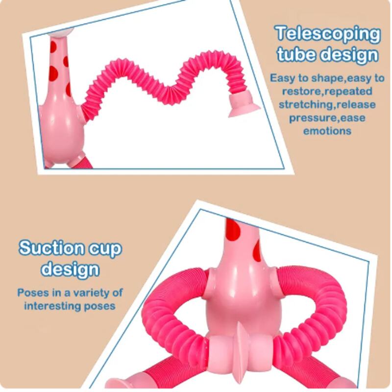 (30% OFF) Giraffe Toy With Suction Cup