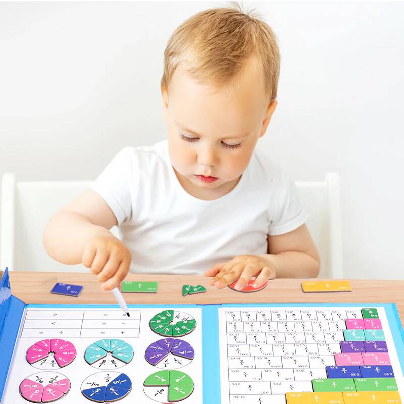(30% OFF) Multicolor Fraction Educational Toys