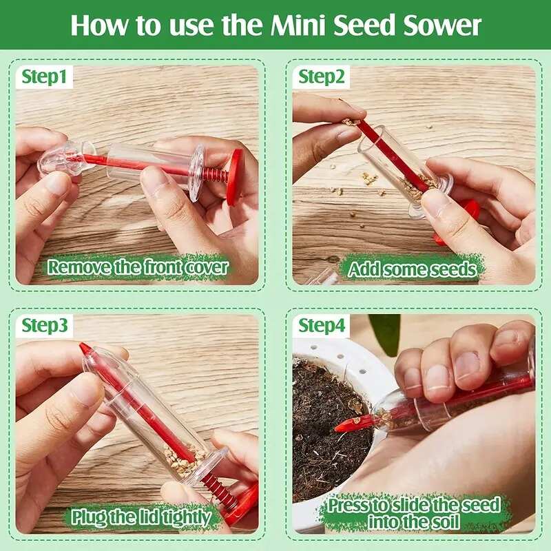 (30% OFF) Mini Handheld Seeder Garden