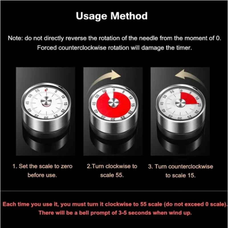 (30% OFF) Magnetic Mechanical Manual Timer