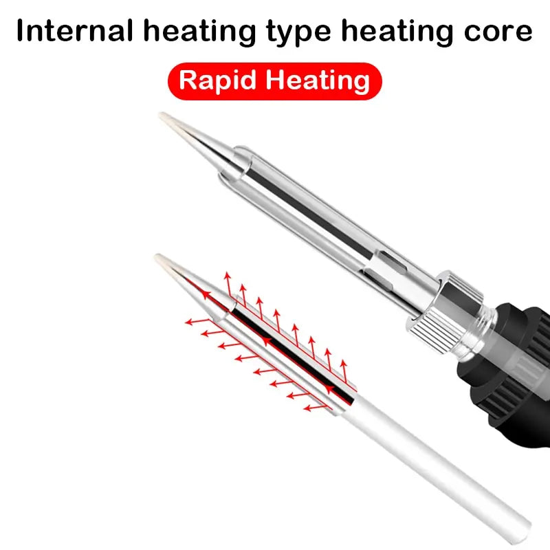 (30% DISCOUNT ) Welding set with adjustable temperature capacity of 60W