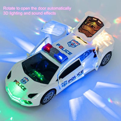 (30% DISCOUNT) Transforming Police Car With 360 Degree Rotation