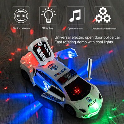 (30% DISCOUNT) Transforming Police Car With 360 Degree Rotation