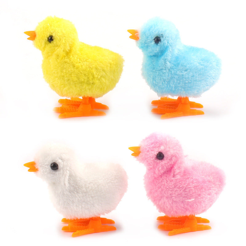 (30% DISCOUNT ) Cute stuffed toy wind up chicken for kids